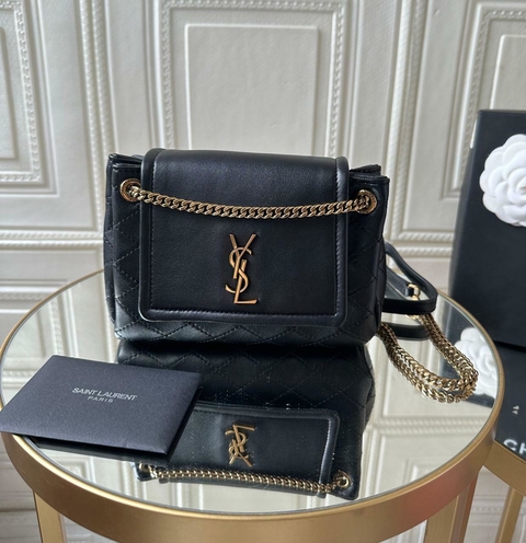 Bolsa YSL Nolita Mini Preta Italiana
