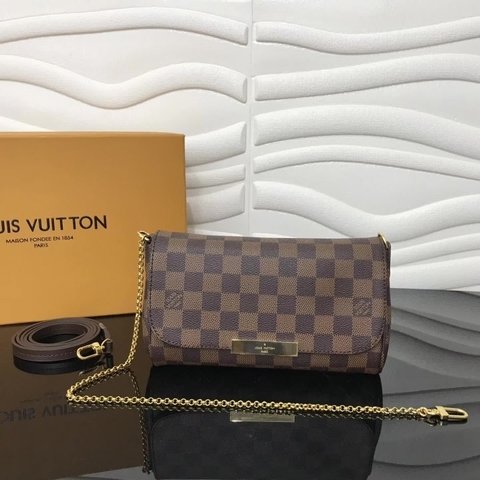Bolsa Louis Vuitton Favorite Pm Damier Ebene Italiana