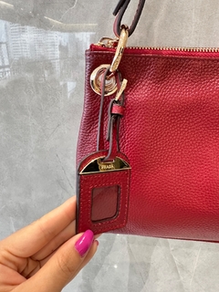 Bolsa Prada Tessuto Hobo Vermelha com alça longa Italiana - comprar online
