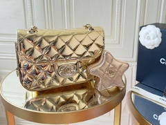 Bolsa e Porta Moeda de Estrela Dourada Italiana