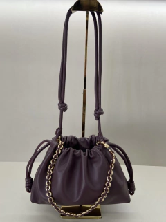 Bolsa Loewe Flamenco Bordo Vinho - comprar online
