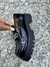 Mocassim Gucci Preto com Prata Italiana - Bolsas e Grife
