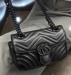 Bolsa Gucci Marmont Mini All Black Italiana