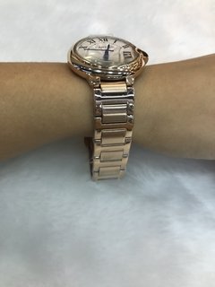 Relógio Cartier Ballon Bleu Média Rose Italiana na internet