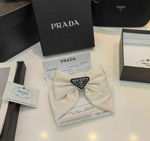 Presilha Laço de Cabelo Prada Italiana