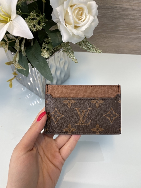 Porta Cartão Louis Vuitton Monogram Italiana - Bolsas e Grife