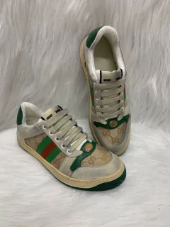 Tênis Gucci Screener GG Verde Italiana - comprar online
