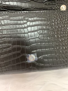 Imagem do Bolsa YSL Kate Croco Preta Italiana