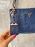 Bolsa Prada Tessuto Hobo Azul Marinho com alça longa Italiana - comprar online