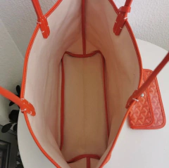 Imagem do Bolsa Goyard St Louis Laranja Média Italiana