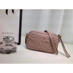 Bolsa Gucci Marmont Mini Nude Italiana - Bolsas e Grife