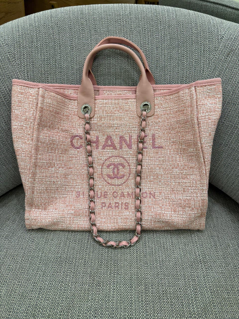 Bolsa Chanel Deauville Rosa - comprar online