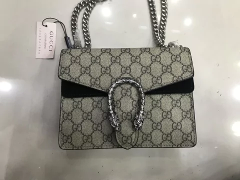 Bolsa Gucci Dionysus Mini Preta Italiana