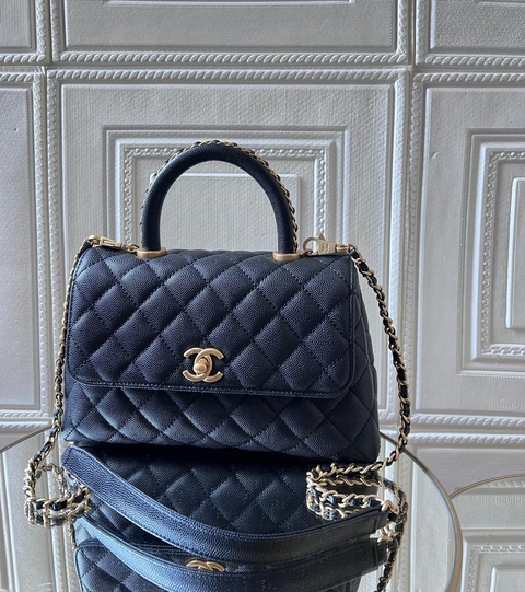 Bolsa Chanel Pequena Preta Italiana
