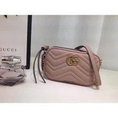 Bolsa Gucci Marmont Mini Nude Italiana