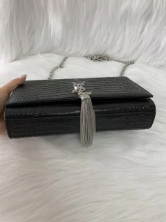 Bolsa YSL Kate Croco Preta Italiana na internet