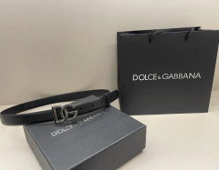Cinto D&G All Black Italiana