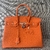 Bolsa Hermes Birkin 35 Laranja Italiana - comprar online