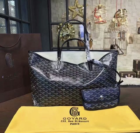 Bolsa Goyard St Louis Preto Grande Italiana