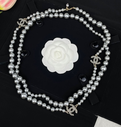 Colar Pérolas Italiana