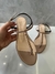 Rasteira Gucci Nude Italiana na internet