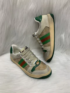 Tênis Gucci Screener GG Verde Italiana