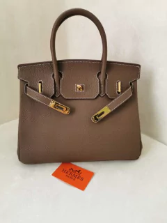 Bolsa Hermes Birkin 30 Marrom Chocolate Italiana