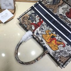 Bolsa Dior Book Tote Toile De Jouy Italiana