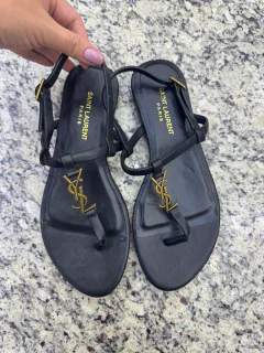 Rasteira YSL Preta - comprar online