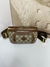 Pochete Gucci GG Supreme Bege Italiana