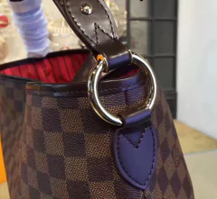 Bolsa Louis Vuitton Delightful MM Damier Ebene Italiana na internet