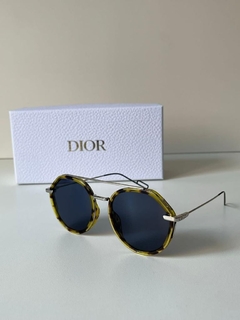 Óculos Dior Preto e Amarelo Italiana