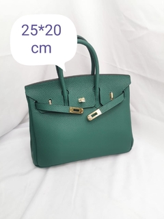 Bolsa Hermes Birkin 25 Verde Italiana