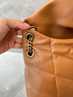 Bolsa YSL Loulou Puffer Caramelo - Bolsas e Grife