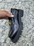 Mocassim Gucci Preto com Dourado Italiana na internet