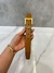 Cinto YSL Caramelo Logo 3cm Italiana - comprar online