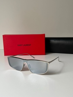 Óculos YSL Prata Italiana - comprar online
