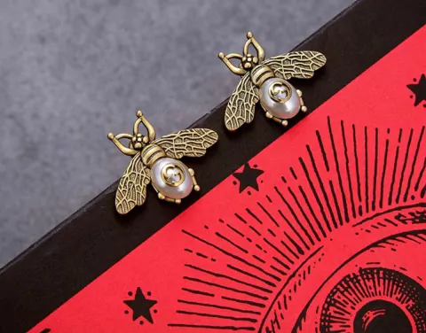 Brinco Gucci Abelha Italiana