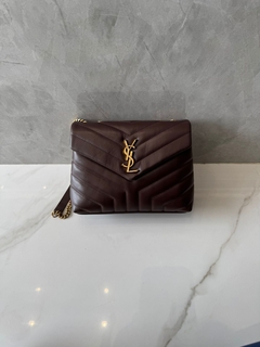 Bolsa YSL Loulou Bordô Pequena Italiana na internet