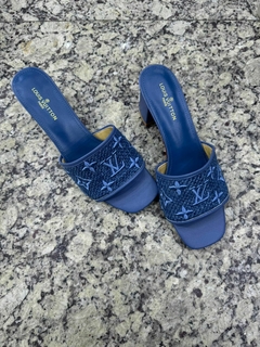 Mule Louis Vuitton Azul Italiana - comprar online