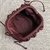 Bolsa Bottega Veneta The Pouch 20 Pequena Vinho Italiana na internet