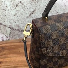 Bolsa Louis Vuitton Croisette Damier Ebene Italiana - Bolsas e Grife
