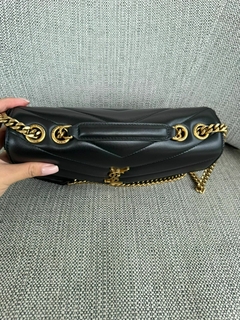 Bolsa YSL Loulou Preta Italiana - Bolsas e Grife