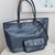 Bolsa Goyard St Louis Azul Marinho Média Italiana