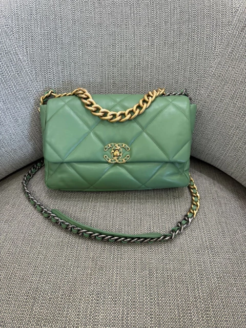 Bolsa Chanel 19 Verde - comprar online