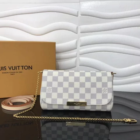 Bolsa Louis Vuitton Favorite Pm Damier Azur Italiana