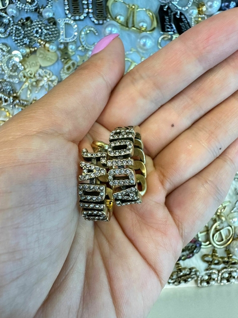 Brinco J’Adior com Strass Italiana
