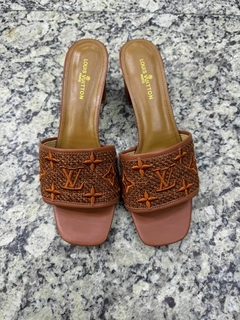 Mule Louis Vuitton Marrom Italiana - comprar online