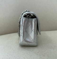 Bolsa CH Mini Prata Italiana - Bolsas e Grife