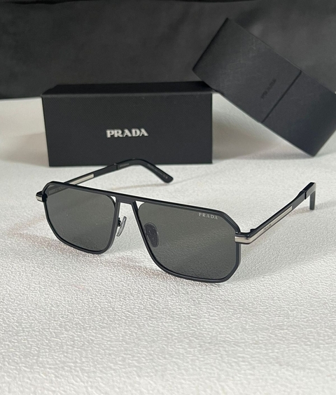 Óculos Prada Masculino Preto Italiana - comprar online